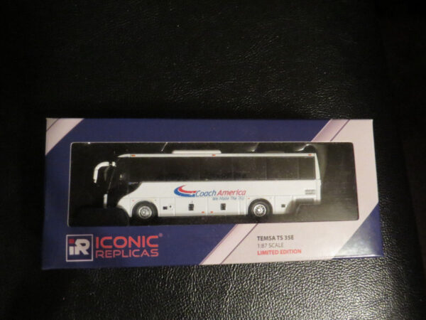 Iconic Replcias Temsa Coach Bus Coach America 87-0061