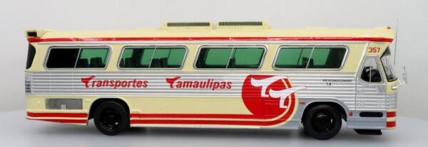 Iconic Replicas 1980 Dina Olimpico Coach Bus Transportes Tamaulipas-Mexico 43-0483