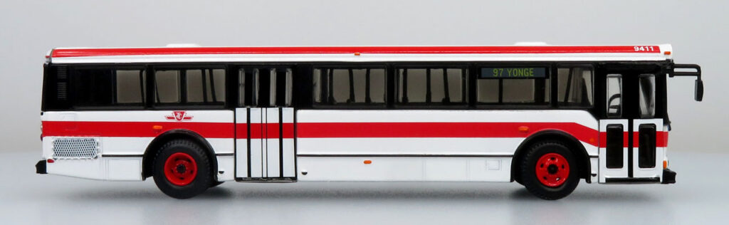 Iconic Replicas Orion V Transit Bus TTC-Toronto Transit Commission Canada 87-0509