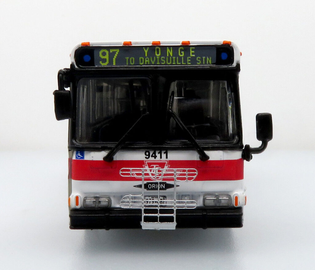 Iconic Replicas Orion V Transit Bus TTC-Toronto Transit Commission Canada 87-0509