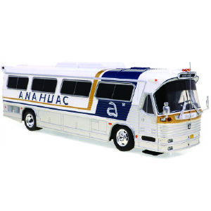 Coming Late December-January Iconic Replicas 1980 Dina Olimpico Coach Bus Anahuac (Mexico) 1/43 Scale 43-0486