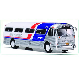 Iconic Replicas Greyhound Bus Pepsi Livery GM PD4104 87-0208