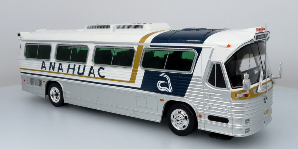 Iconic Replicas 1980 Dina Olimpico Coach Bus Mexico Anahuac 43-0486