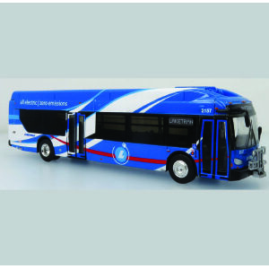 Iconic Replicas New Flyer Xcelsior Charge Laketran Transit Bus Internal Release