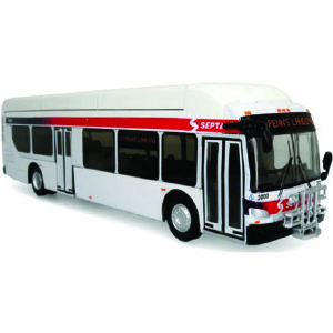 Iconic Replicas New Flyer Xcelsior Transit Bus Septa Philadelphia, PA 87-0129