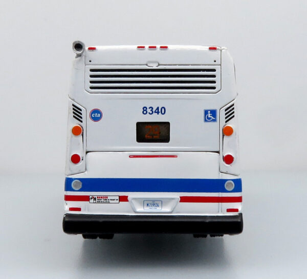 Nova LFSD Transit Bus CTA Chicago 87-0499