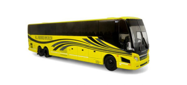 Prevost H345 Coach Bus All Aboard America Texas New Mexico Charters 87-0420