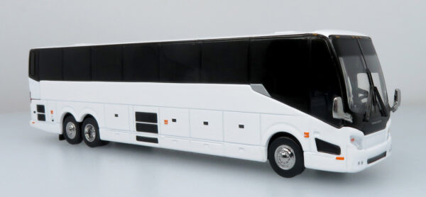 Iconic Replcias Prevost H345 Coach Bus Blank/White 87-0423