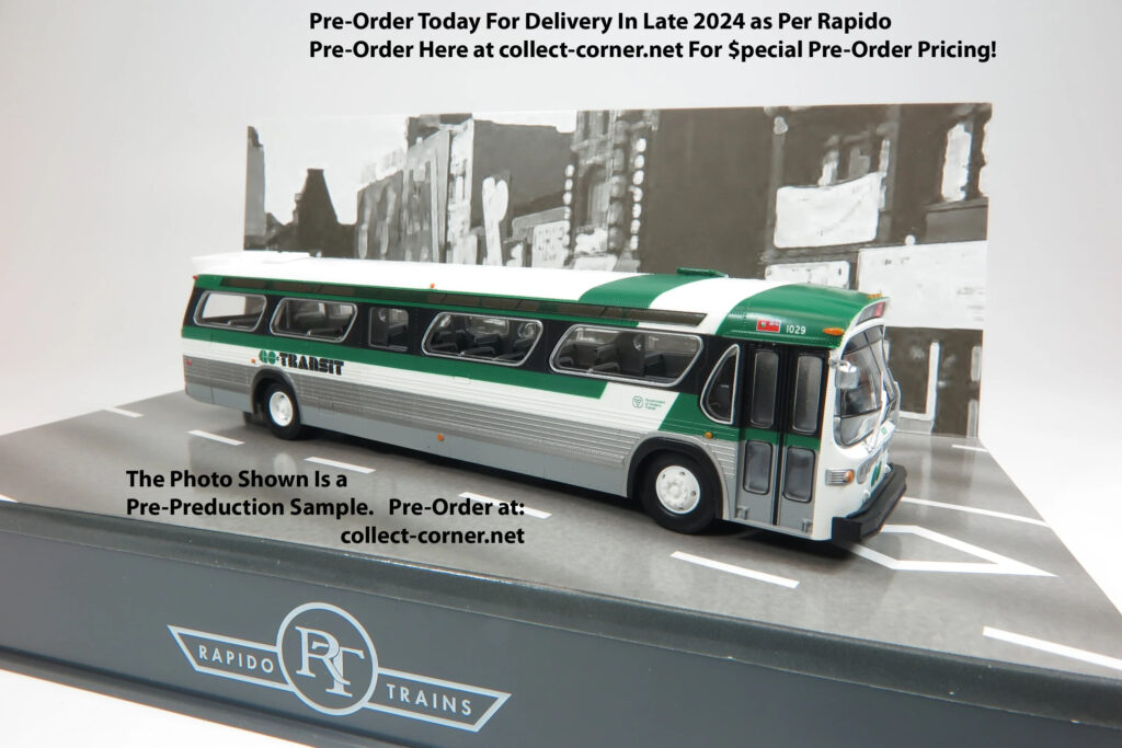 GO Transit Green with black eye treatment Factory Photo 2 Pre-Order