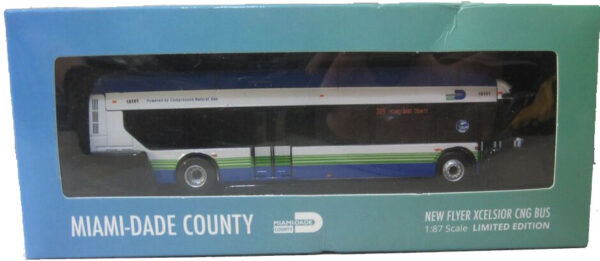 Iconic Replicas New Flyer Xcelsior Miami Dade Transit 87-0134