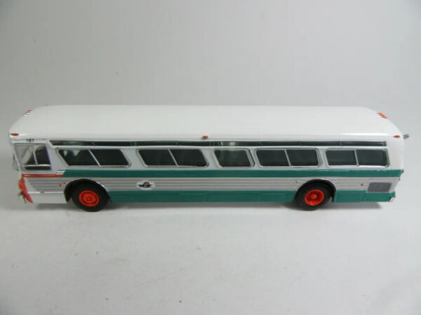 Iconic Replicas Flxible Fishbowl Transit Bus 53102 A-C Transit Oakland California 87-0283