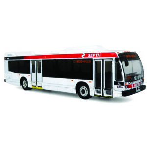 Iconic Replicas Nova Transit Bus LFSD Septa Bus 87-0532