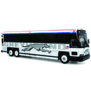 Iconic Replcias MCI D4000 Coach Bus Greyhound Shadow Livery 87-0561