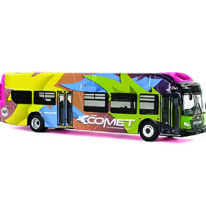 Iconic Replicas New Flyer Xcelsior Transit Bus The Comet 87-0135