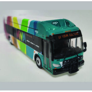 Iconic Replicas New Flyer Xceslior Transit Bus Viva Texas