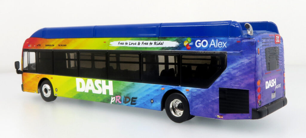 Iconic Replicas New Flyer Xcelsior Dash Pride Livery 87-0609