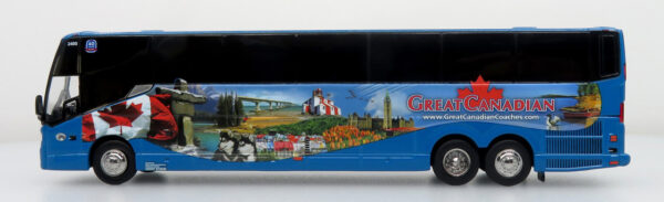 Iconic Replicas Prevost H345 Coach Bus Great Canaidan-Canada 87-0619