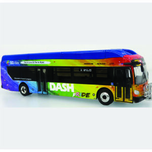 Iconic Replicas New Flyer Xcelsior DASH Pride Livery 87-0609