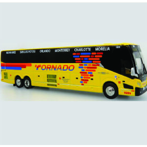 Coming In September Iconic Replicas Prevost H345 Tornado Bus Company, Texas 1/87 Scale-HO Scale 87-0612