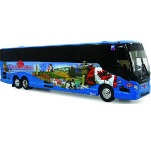 Iconic Replicas Prevost H345 Great Canadian Coaches 87-0619