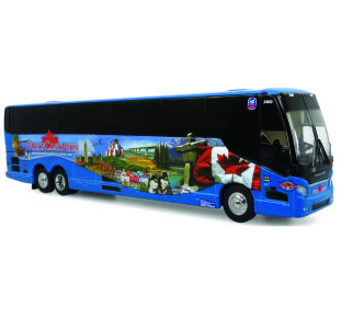 Iconic Replicas Prevost H345 Great Canadian Coaches 87-0619