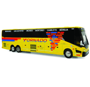 Iconic Replicas Prevost H345 Tornado 87-0612