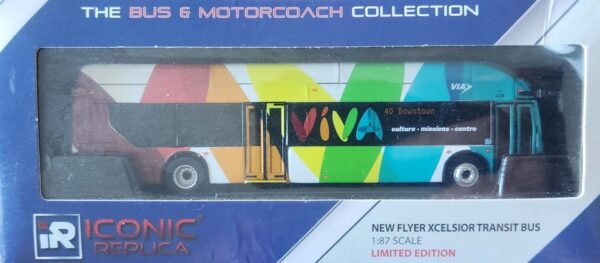 Iconic Replicas New Flyer Xcelsior Bus Viva Texas Original version 87-0138