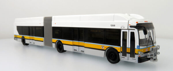 Iconic Replicas New Flyer Xcelsior Articualted bus Boston T MBTA 87-0334
