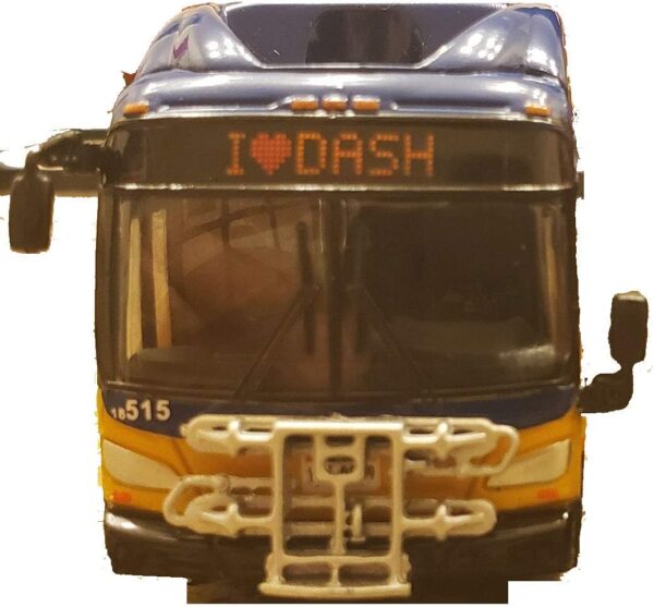 Iconic Replicas New Flyer Xcelsior DASH Transit bus 87-0156