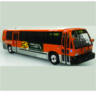 Iconic Replicas RTS LA Metro 87-0398