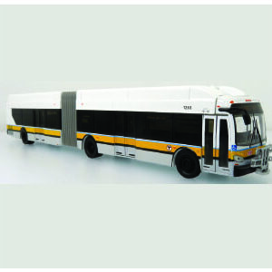 ‭Iconic Replicas New Flyer Xcelsior Articulated Bus Boston T 87-0334