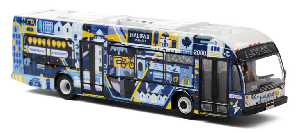 Iconic Replicas Nova LFSE Transit Bus Halifax Transit Canada 87-0564