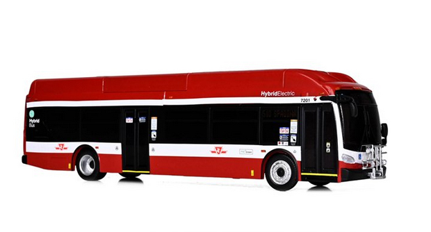 Iconic Replicas New Flyer Xcelsior XN40 TTC 1-43 Scale