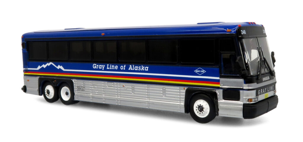 Iconic Replicas MCI D4000 Gray Line Alaska 87-0621