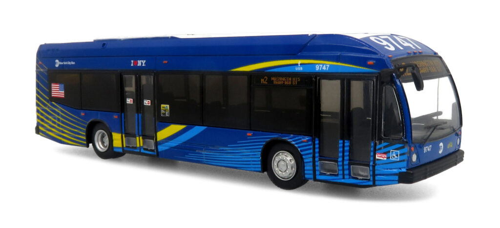Iconic Replicas Nova LFSH Transit Bus MTA NYC Transit