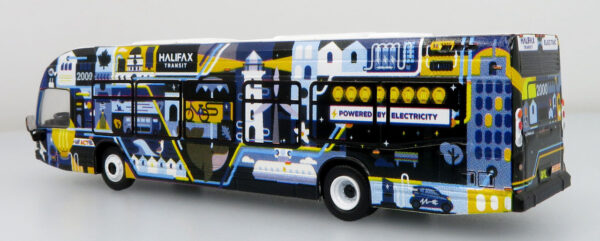 Iconic Replicas Nova LFSE Transit Bus Halifax Transit Canada 87-0564