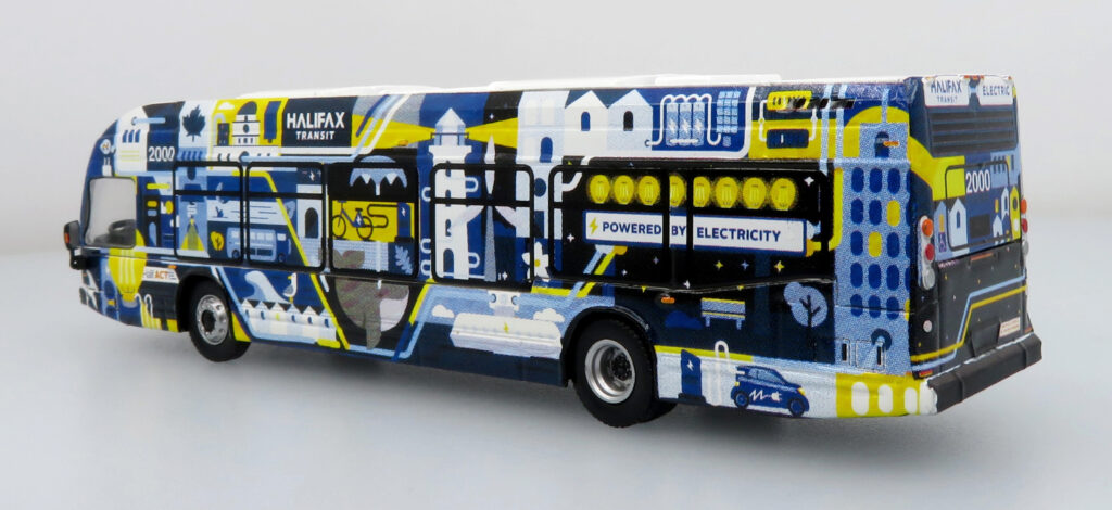 Iconic Replicas Nova LFSE Transit Bus Halifax Transit Canada 87-0564