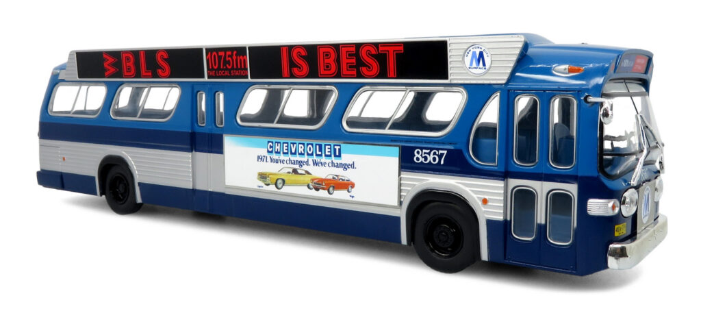 Iconic Replicas GM Fishbowl/New Looks Bus New York City Transit Authority 1:43 Scale