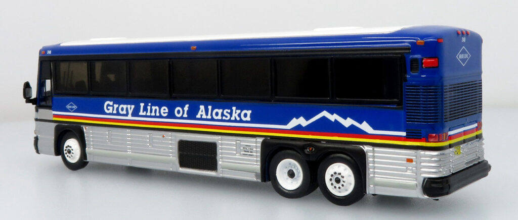 Iconic Replicas MCI D4000 Gray Line Of Alaska 87-0621