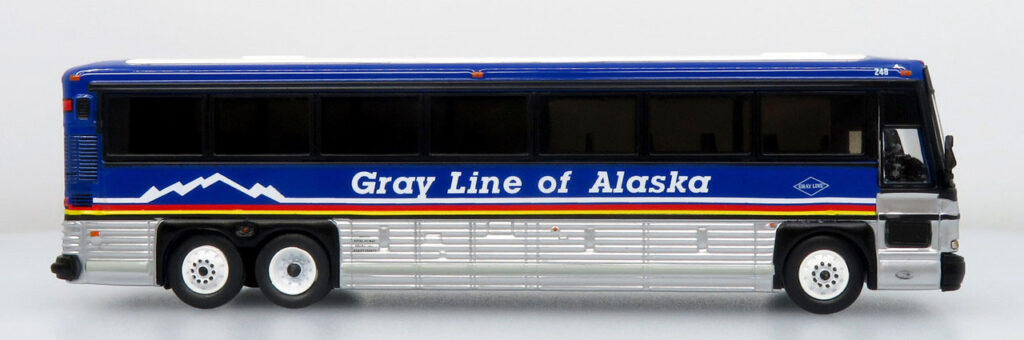 Iconic Replicas MCI D4000 Gray Line Of Alaska 87-0621