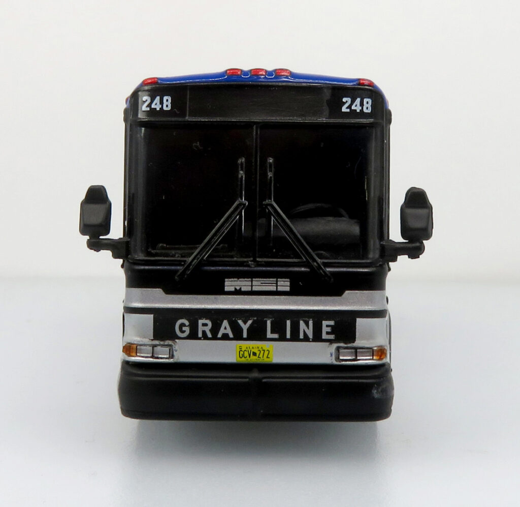Iconic Replicas MCI D4000 Gray Line Alaska 87-0621