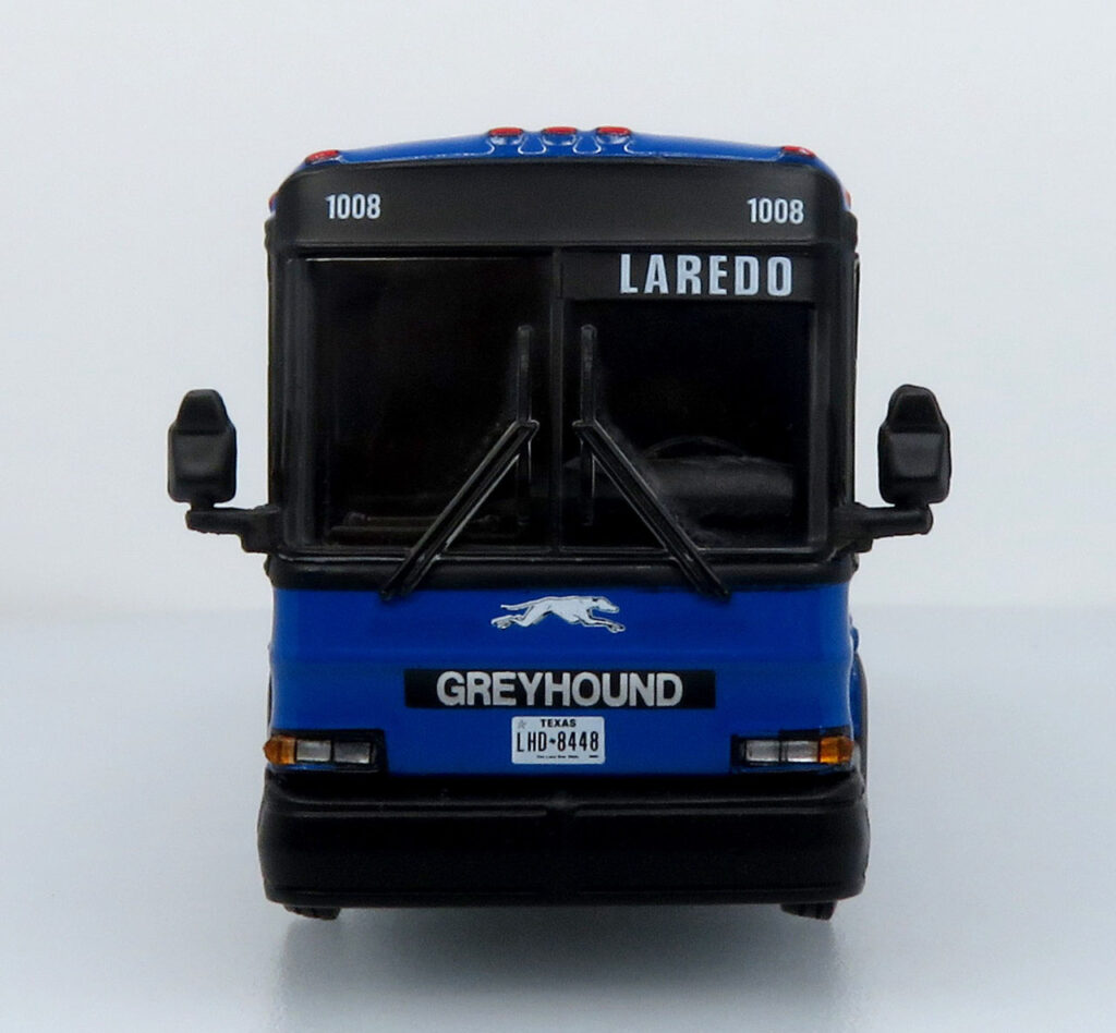 MCI D4000 Coach Bus Greyhound Blue Livery 87-0620