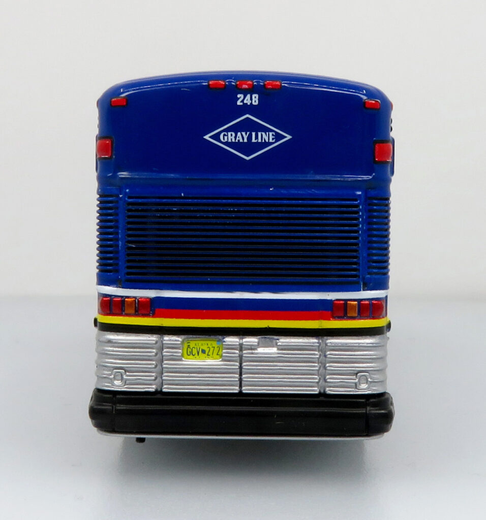 Iconic Replicas MCI D4000 Gray Line Alaska 87-0621