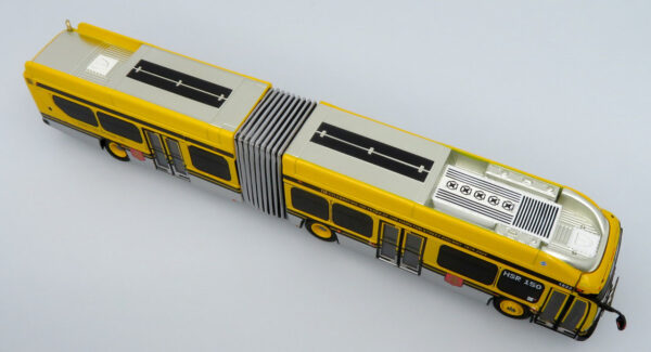 Iconic Replicas New Flyer Xcelsior Articulated Transit Bus Hamilton Street Railway 150th Anniversary Canada 87-0608