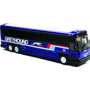 Iconic Replicas MCI D4000 Greyhound Blue Livery 87-0620
