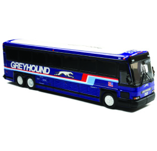 Iconic Replicas MCI D4000 Greyhound Blue Livery 87-0620