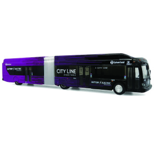 Iconic Replicas New Flyer Xceslior Articultaed Transit Bus Spokane Transit 87-0607