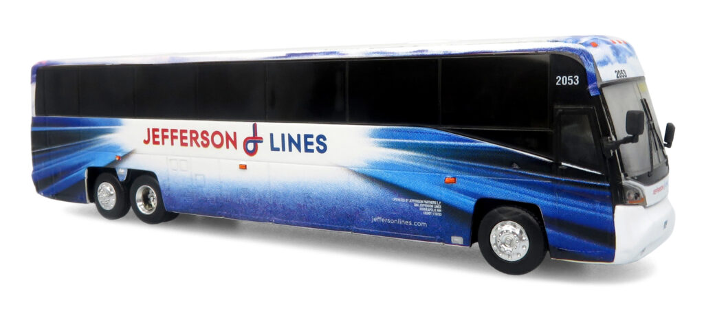 Iconic Replicas MCI D4520 Coach Bus Jefferson Lines 87-0651