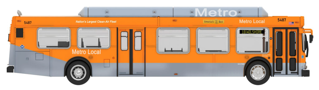 Iconic Replicas New Flyer C40 LA Metro Los Angeles