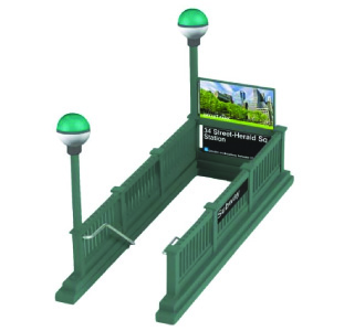 MTH NYC Subway Entrance 34th Street Herald Square